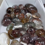 High Quality Garden Quartz Lens product video showing Brazilian High Quality Garden Quartz Lens Lot wholesale.
