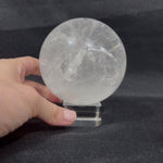 Lemurian Quartz Sphere product video showing Shop Lemurian Quartz Sphere from Amezoni in Brazil.