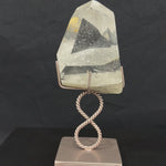 Chlorite Phantom Free Form With Stand