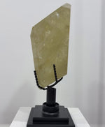 Natural Citrine and Golden Healer Inclusion With Stand product video showing crystal details, shape, color, and finish.
