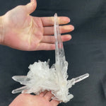 RAW LASER CLUSTER product video showing Shop Clear Quartz Point - Raw Laser Cluster from Amezoni in Brazil.