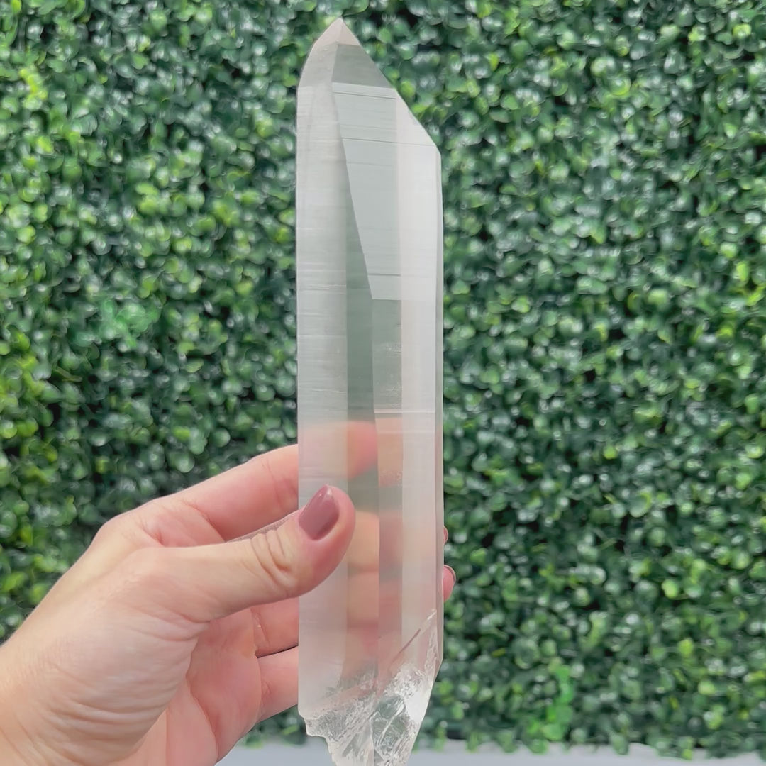 100% Natural Lemurian Quartz - Single Piece