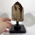 High Quality Lemurian Towers With Spinning Stand product video showing Lemurian Quartz Tower - High Quality Lemurian Towers With Spinning Stand from Amezoni.