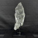 Faceted Rainbow Lemurian With Stand