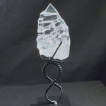 High Faceted Lemurian With Stand