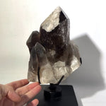 100% Natural Smoky Garden Cluster With Spinning Stand product video showing Garden Quartz Cluster - 100% Natural Smoky Garden Cluster With Spinning from Amezoni.