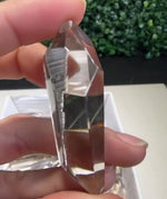 Smoky Free Form with Natural Lemurian Face product video showing Lemurian Quartz Free Form - Smoky Free Form with Natural Lemurian Face in bulk from.