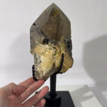 100% Natural Citrine with Tourmaline Inclusion product video showing Shop 100% Natural Citrine with Tourmaline Inclusion from Amezoni in Brazil.