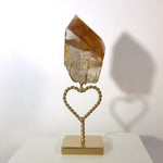High Quality Golden Healer Free Form With Stand product video showing Shop High Quality Golden Healer Free Form With Stand from Amezoni in Brazil.
